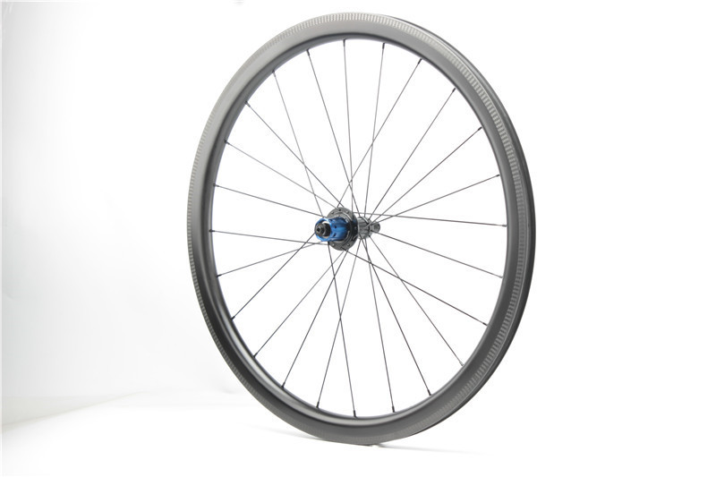 Kaze Rim Brake Tune hub built tubeless wheel set 20H/24H