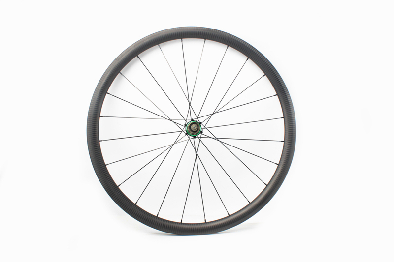 Kaze Rim Brake Extralite hub built tubular wheel set 20H/24H
