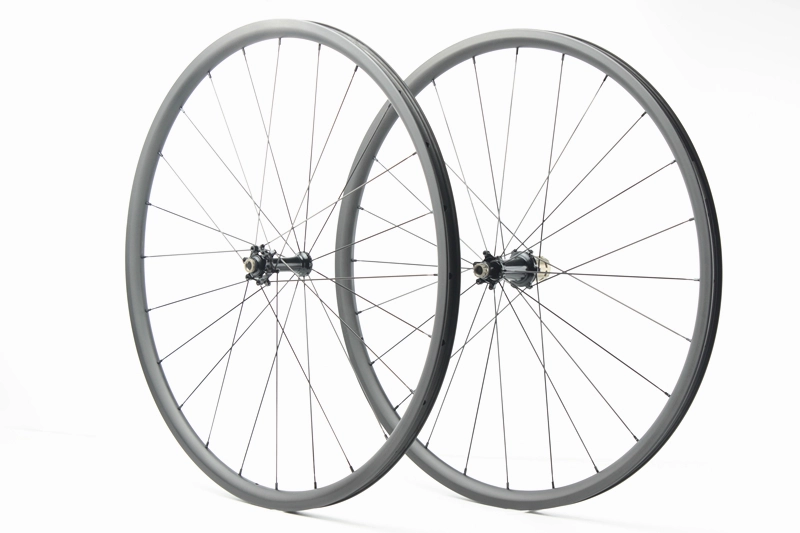 Kaze Disc 28mm(wide) Extralite Cyber SPD3 built tubeless wheel set 24H/24H