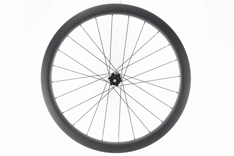 Kaze Disc 28mm(wide) Carbon-ti X-hub built tubeless wheel set 24H/24H