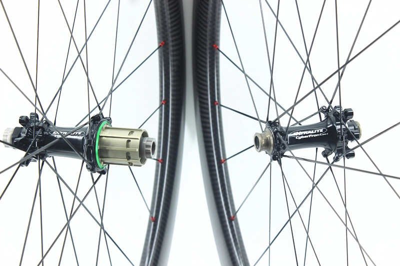 Gravel Wheelset built with Extralite Cyber SPD3 DISC