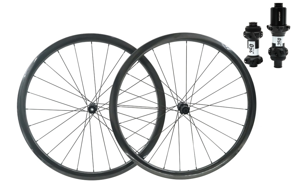 Kaze Disc 28mm(wide) New DT Swiss 350 built tubeless wheel set