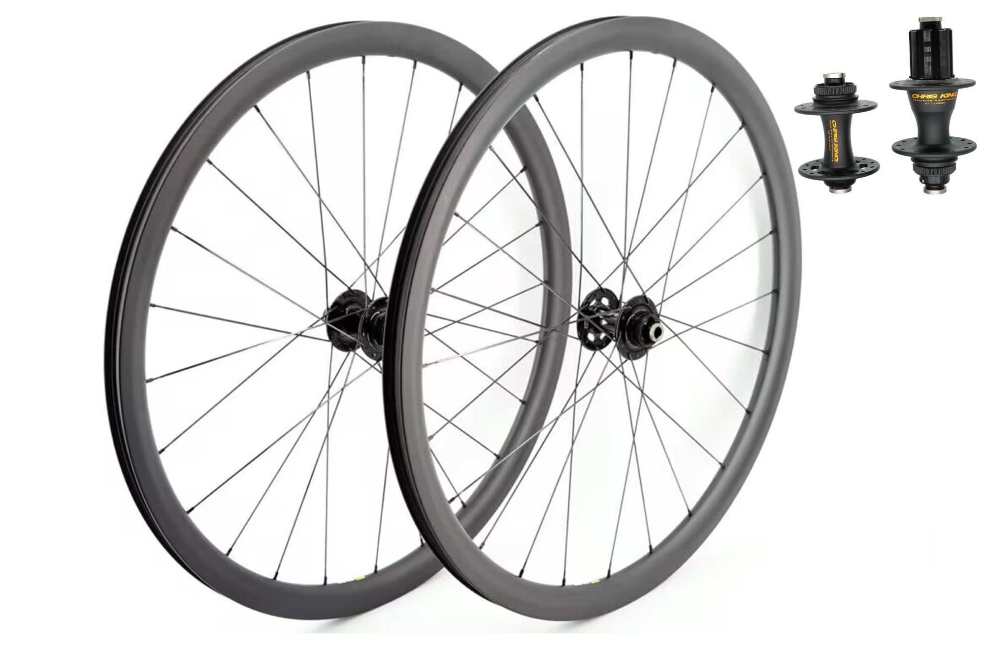 Feder 26mm(wide) Chris King R45 built tubeless wheel set 24H/24H Feder 26mm(wide) Chris King R45 built tubeless wheel set 24H/24H
