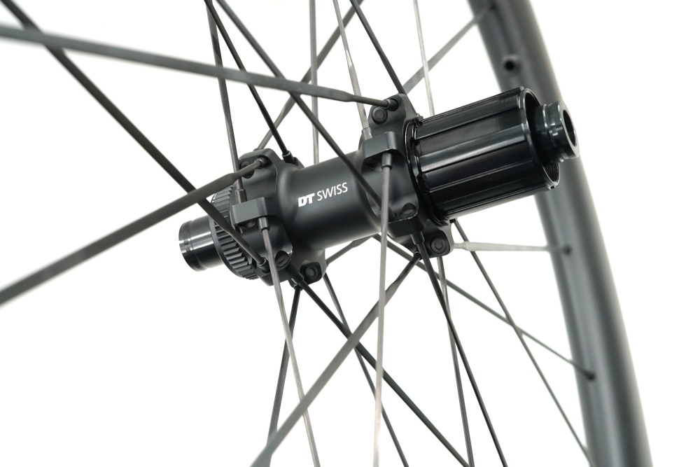 DT Swiss Carbon Spoke Hub 20H/24H Built with Aero Carbon Spokes Stiffer and Stronger