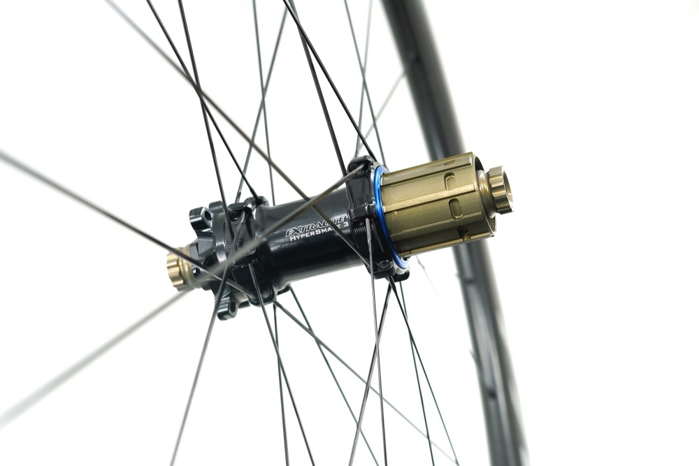 2025 Hyper Disc 30mm(wide) New Extralite Hyper Smart 3  built tubeless wheel set 24H/24H