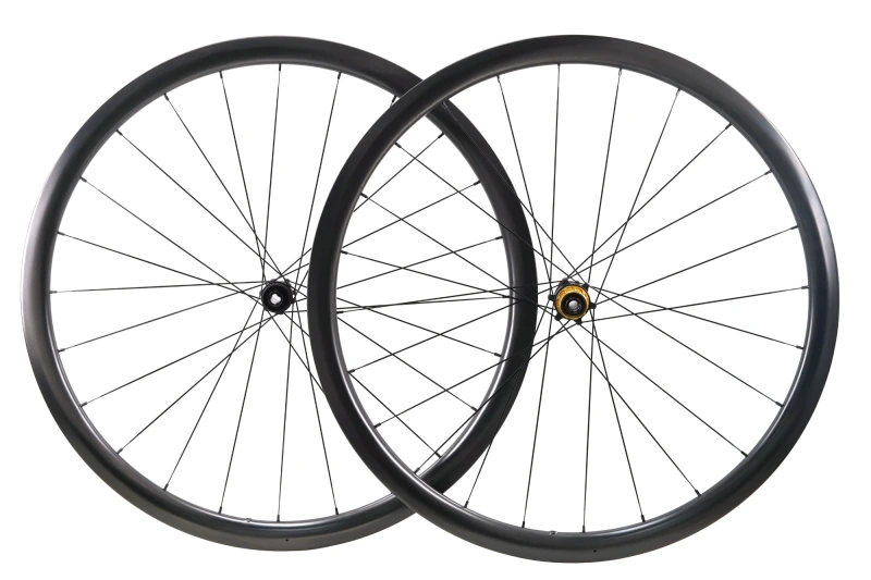 2025 New arrival Hyper disc 30mm(wide) and 28mm (Wide) built with Non Plus Component road disc wheel set 24H/24H