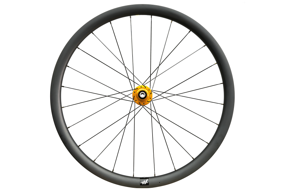 Gravel Wheelset built with Chris King R45 Disc hub