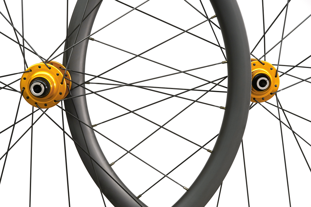Gravel Wheelset built with Chris King R45 Disc hub