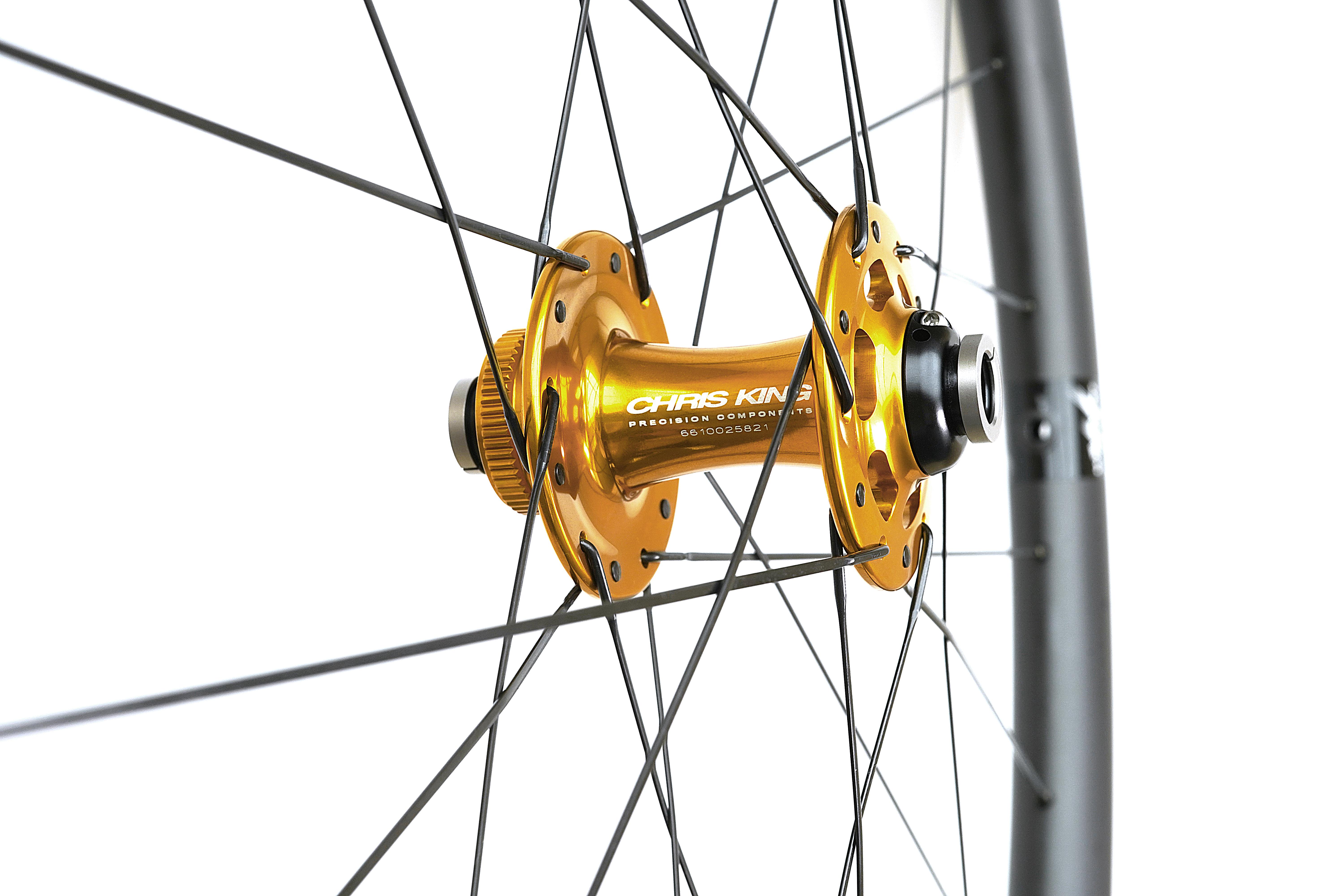 Gravel Wheelset built with Chris King R45 Disc hub
