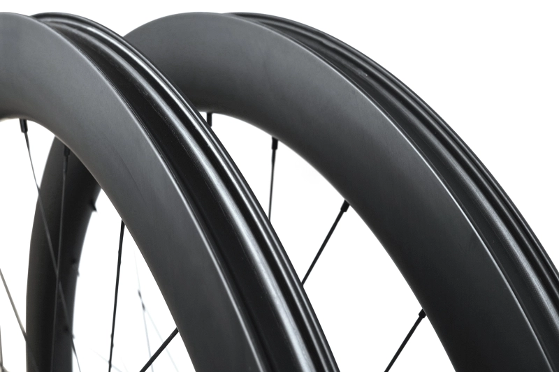 Feder 27mm/28mm(wide) Carbon-ti X-hub built tubeless wheel set 24H/24H
