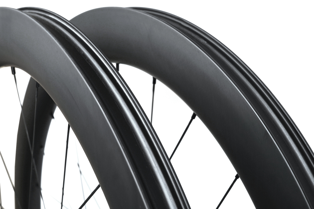 Feder 27mm/28mm(wide) Carbon-ti X-hub built tubeless wheel set 24H/24H