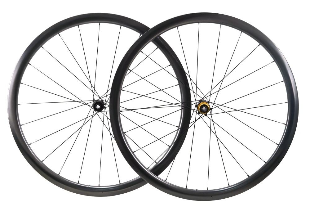 2025 New arrival Hyper disc 30mm(wide) and 28mm (Wide) built with Non Plus Component road disc wheel set 24H/24H