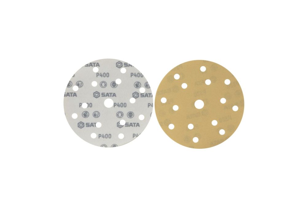 55671 SATA self-adhesive discs Φ125×P400,15 hole
