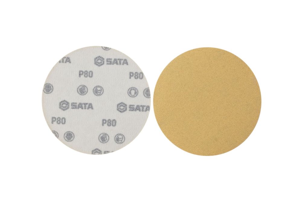 55604 SATA self-adhesive discs Φ125×P120,no hole