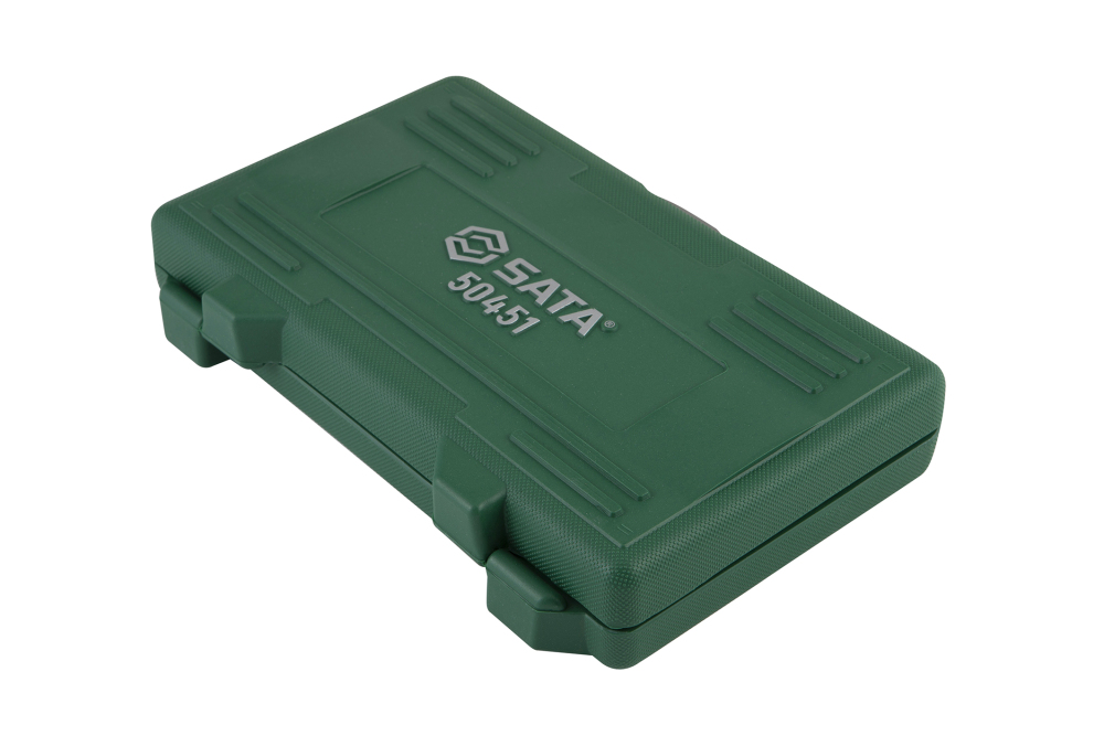 50451 SATA 40Pc. HSS Coarse Thread Tap & Die Set