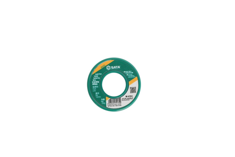 90324 SATA Leed-free Coiled Soldering Wire 1.0mm/500g