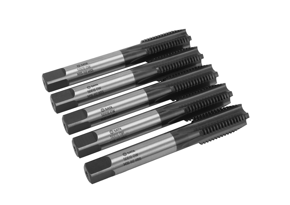 50618 SATA 5Pc. HSS Coarse Thread Machining Tap M18x2.5MM