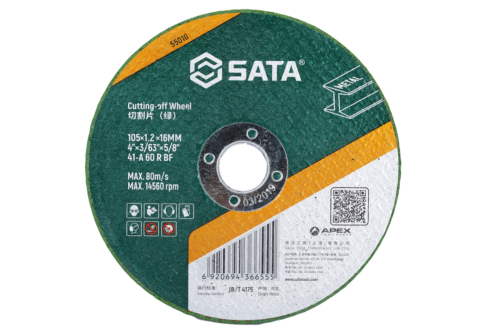 55010 SATA Cutting-off Wheel(Green) 105×1.2×16MM