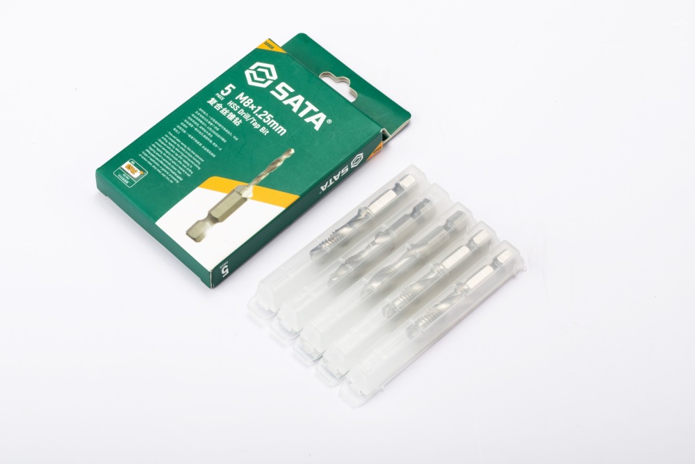 50805 SATA 5Pc. HSS Drill/Tap Bit M5x0.8MM