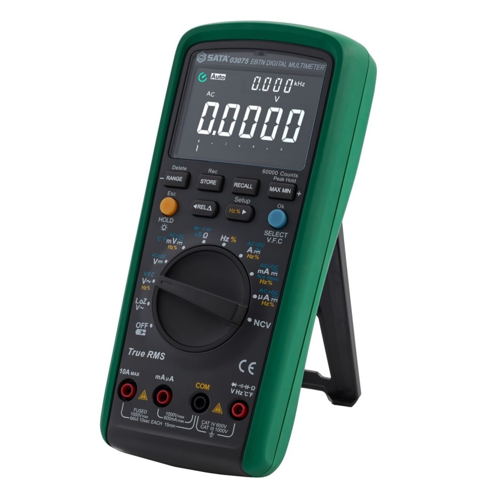 03075 SATA EBTN Intelligent True RMS Digital Multimeter