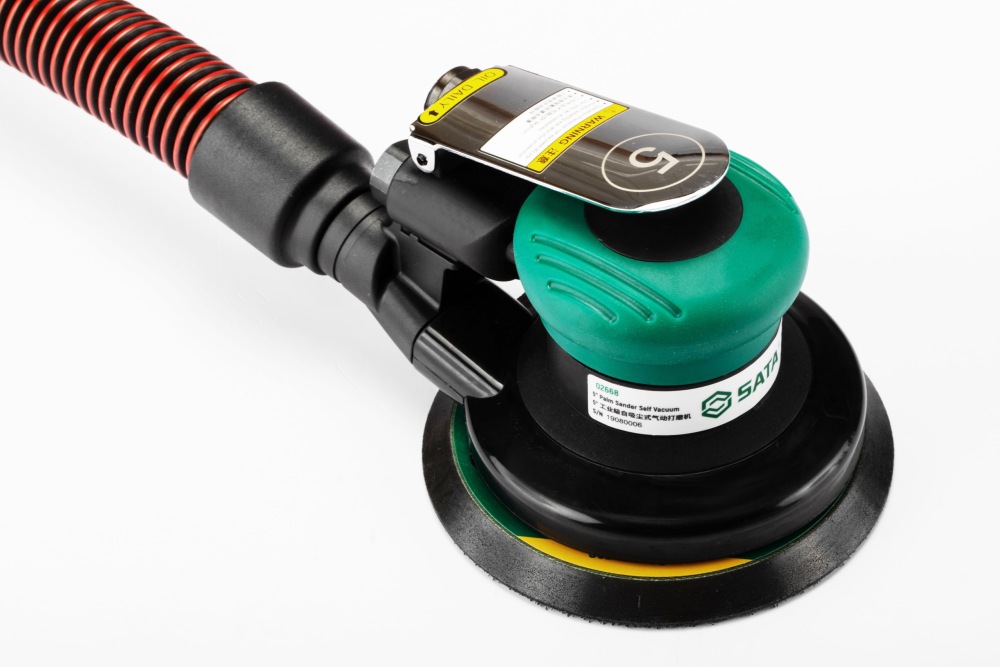 02668 SATA 5" Random Orbital Palm Sander, Self Vacuum (5MM Orbit)
