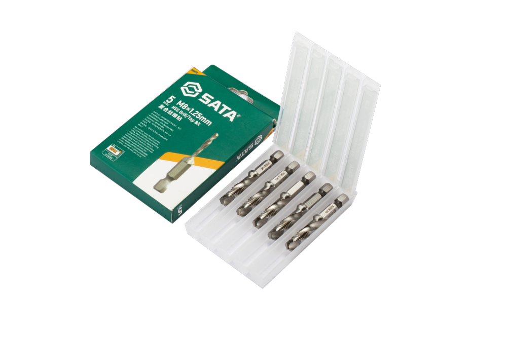 50810 SATA 5Pc. HSS Drill/Tap Bit M10x1.5MM