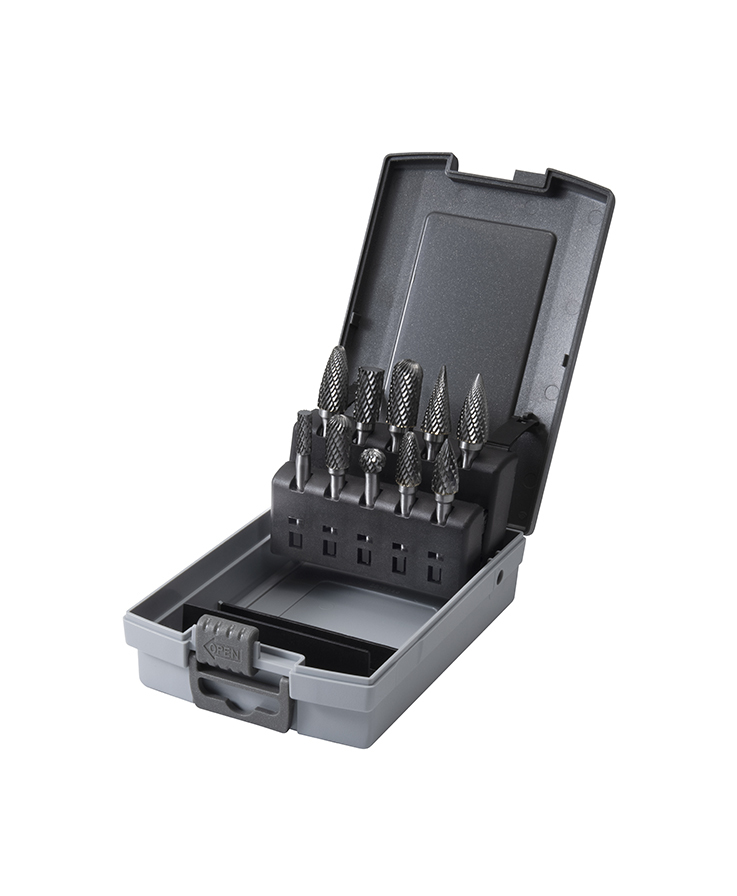 53706 SATA 10Pc. Cross cut burrs set