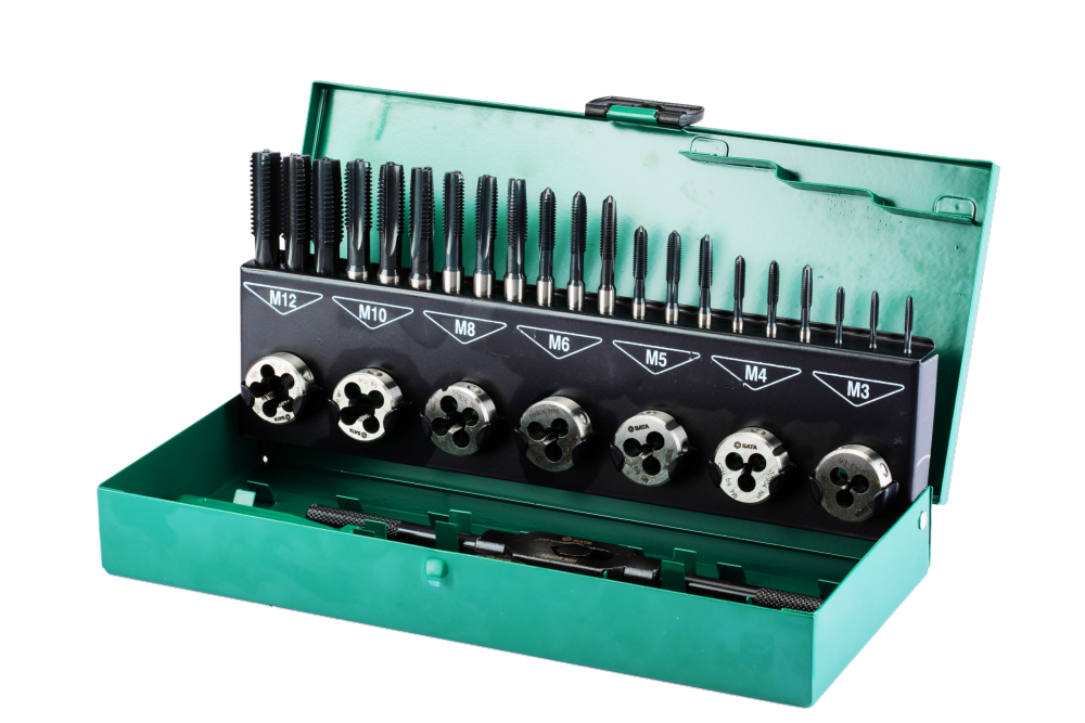 50452 SATA 32Pc. HSS Coarse Thread Tap & Die Set