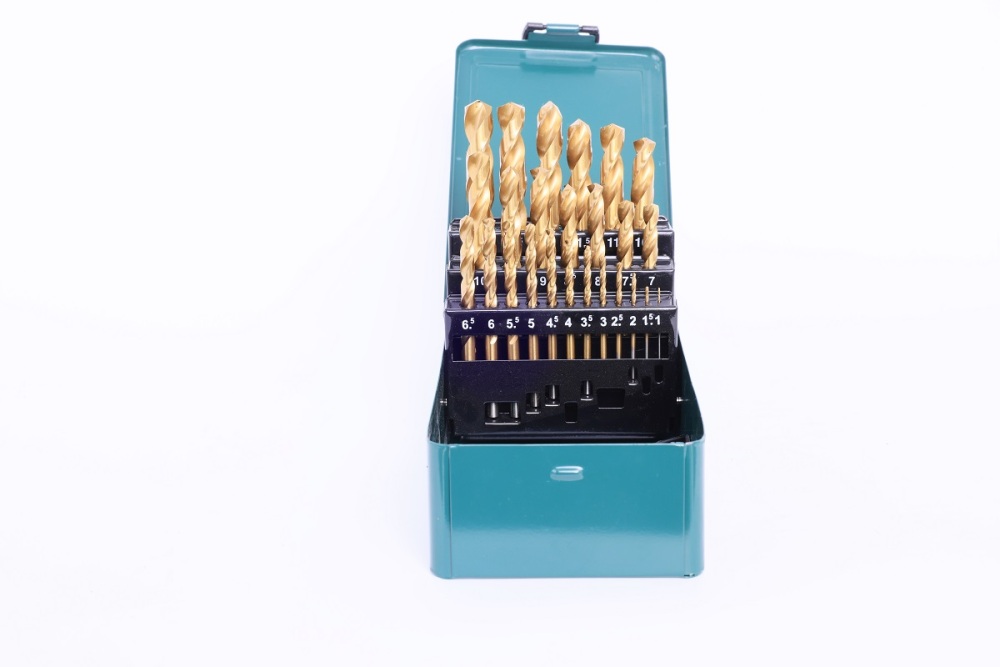 52925 SATA 25Pc. HSS-TiN Twist Drill Set