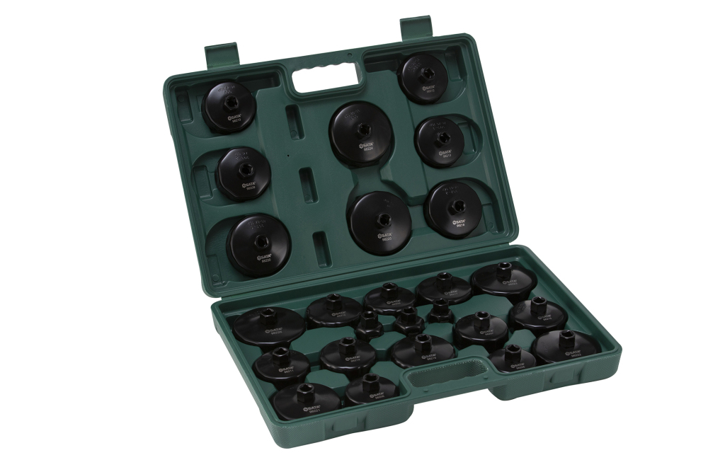 09705 SATA 25Pc. End Cap Oil Filter Wrench Set
