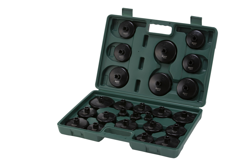09705 SATA 25Pc. End Cap Oil Filter Wrench Set