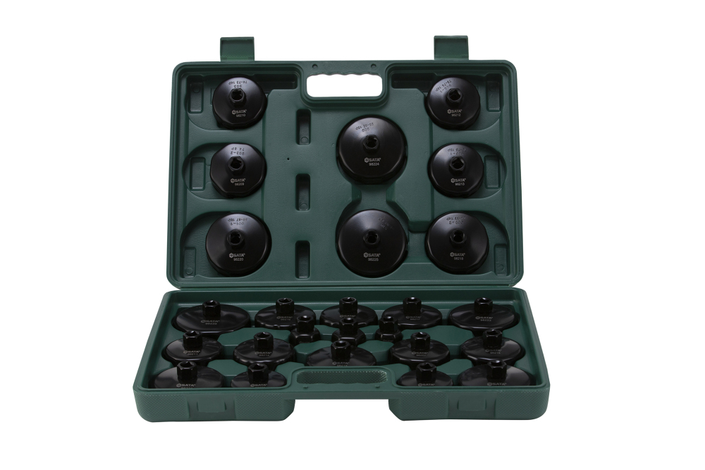 09705 SATA 25Pc. End Cap Oil Filter Wrench Set