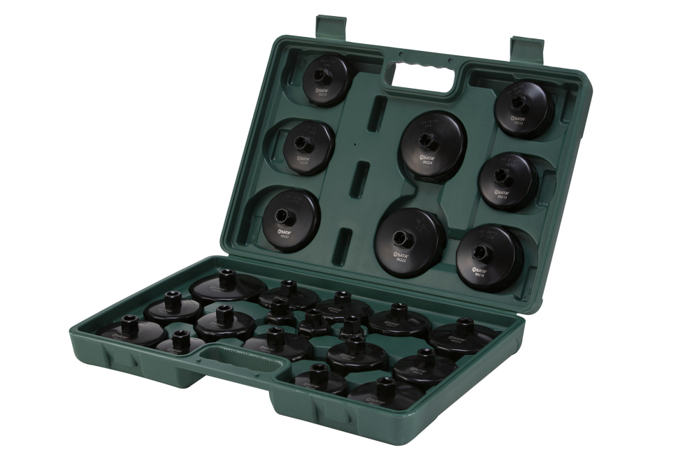 09705 SATA 25Pc. End Cap Oil Filter Wrench Set
