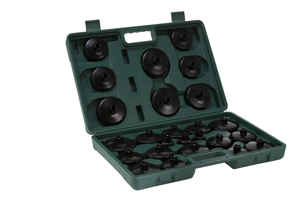 09705 SATA 25Pc. End Cap Oil Filter Wrench Set
