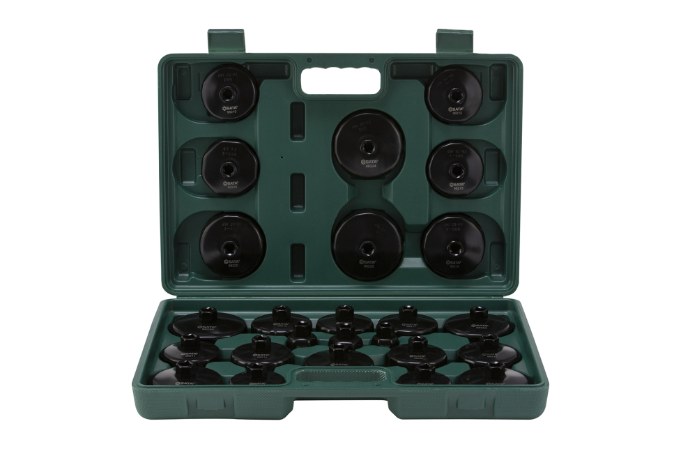09705 SATA 25Pc. End Cap Oil Filter Wrench Set
