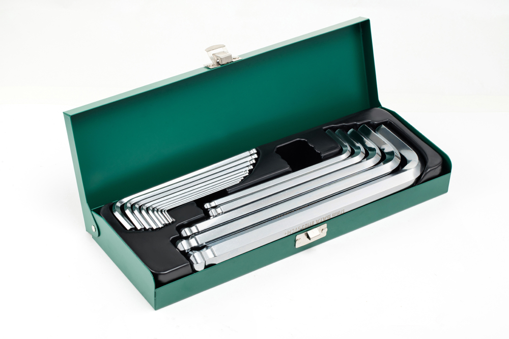 09141 SATA 14Pc. Long Arm Ball Point Hex Key Set