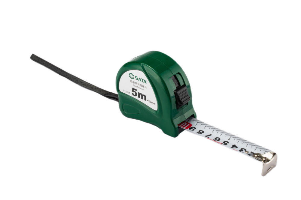 91314A SATA ABS Case Tape Measure 5Mx19MM