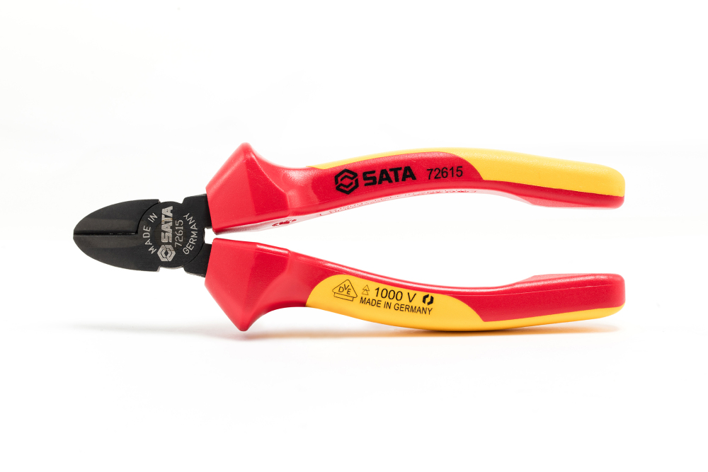 72615 SATA G Series VDE Insulated Diagonal Pliers 6"