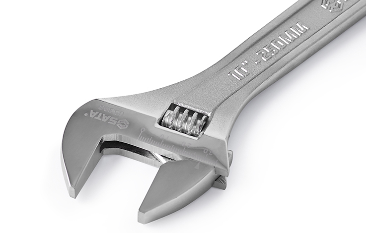 05303 SATA WIDE JAW  ADJUSTABLE WRENCH 10"