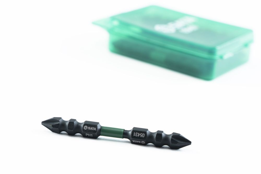 05451 SATA 10 PC 6.3mm*65mm bi-head impact bits#1