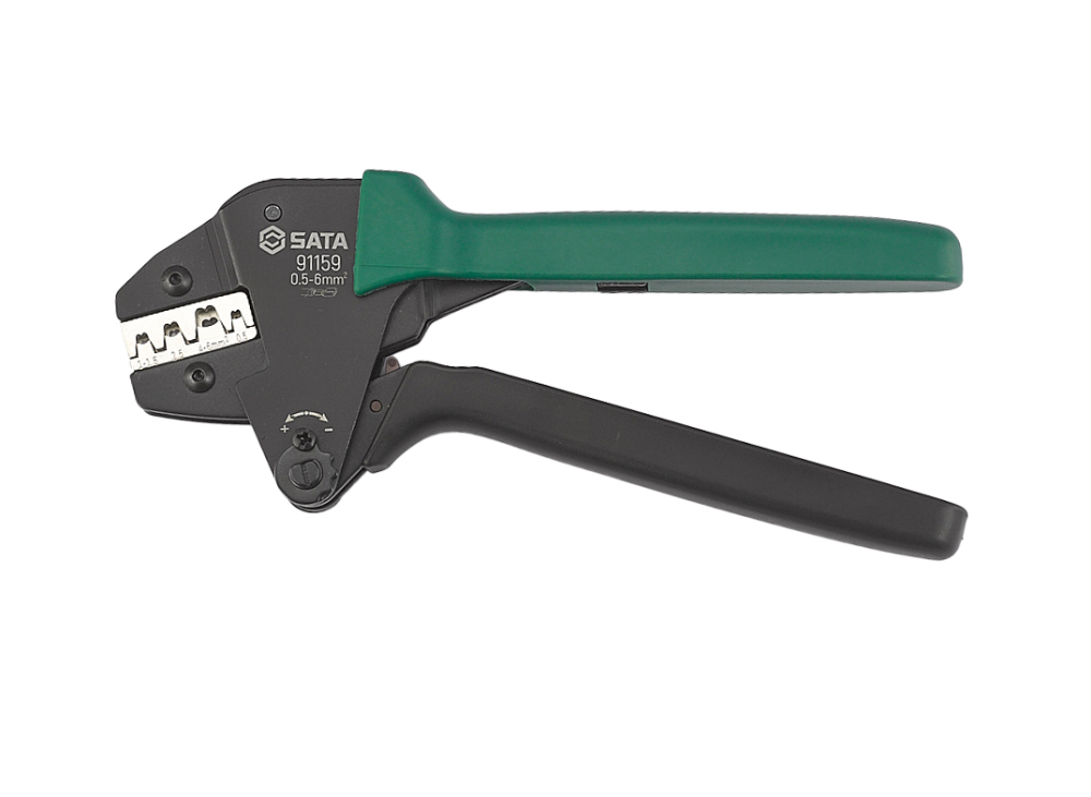 91159 SATA Crimping Pliers for Open Plug Type Connectors 0.25-6mm2