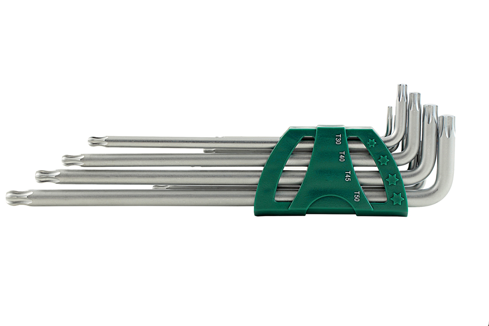 09716 SATA 9Pc. Extra Long Arm Ball Star Key Set