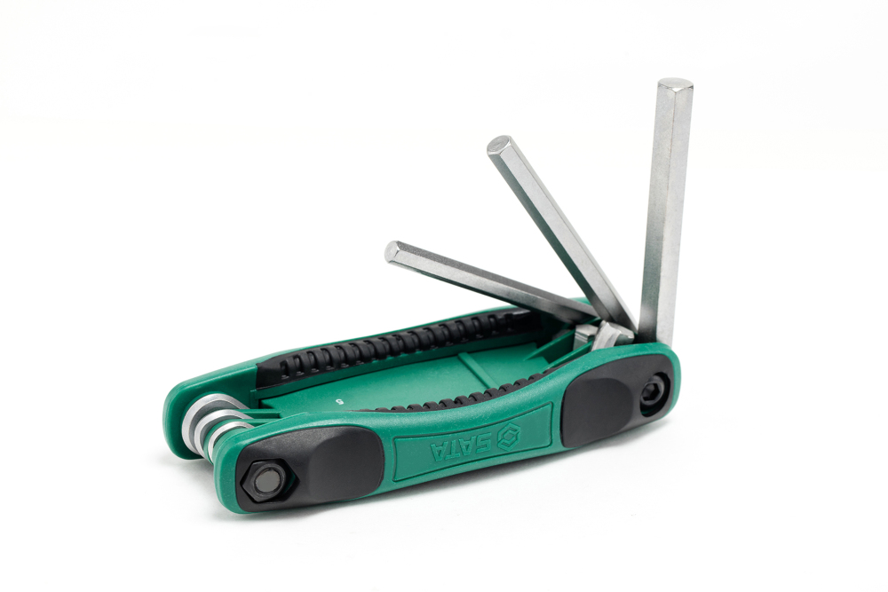 09121 SATA 8Pc. Folding Hex Key Set