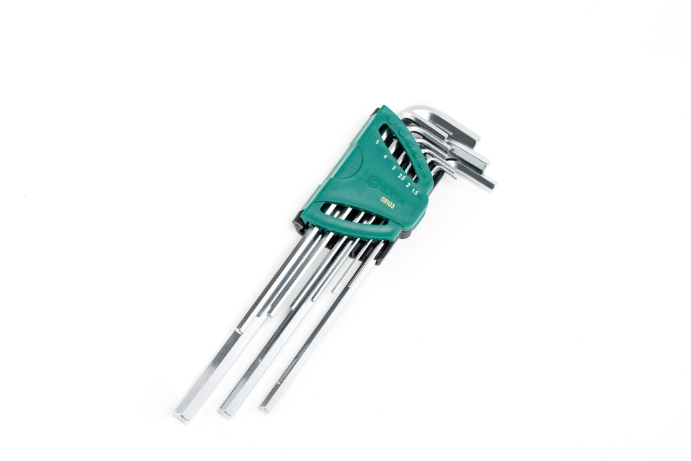 09103 SATA 9Pc. Extra Long Hex Key Set