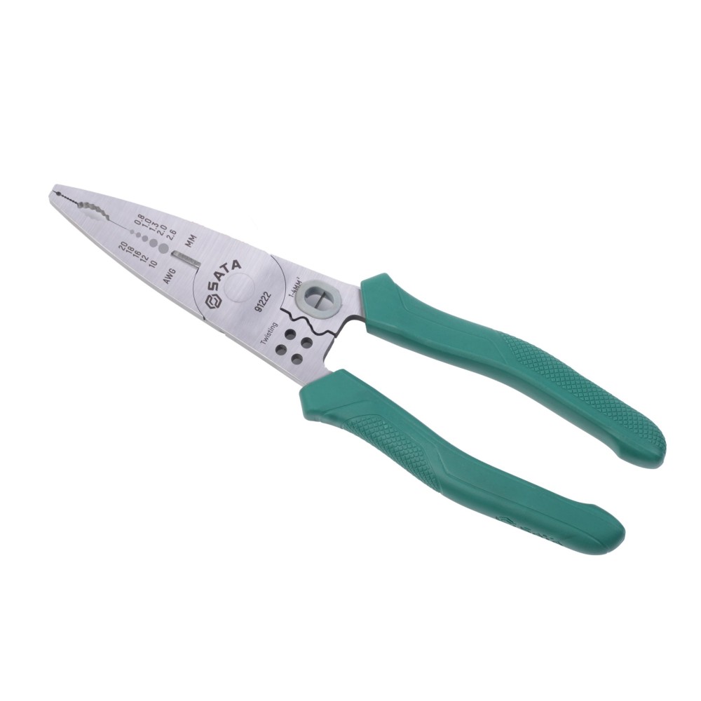 91222 SATA Lightweight Multi-Purpose Pliers 8"