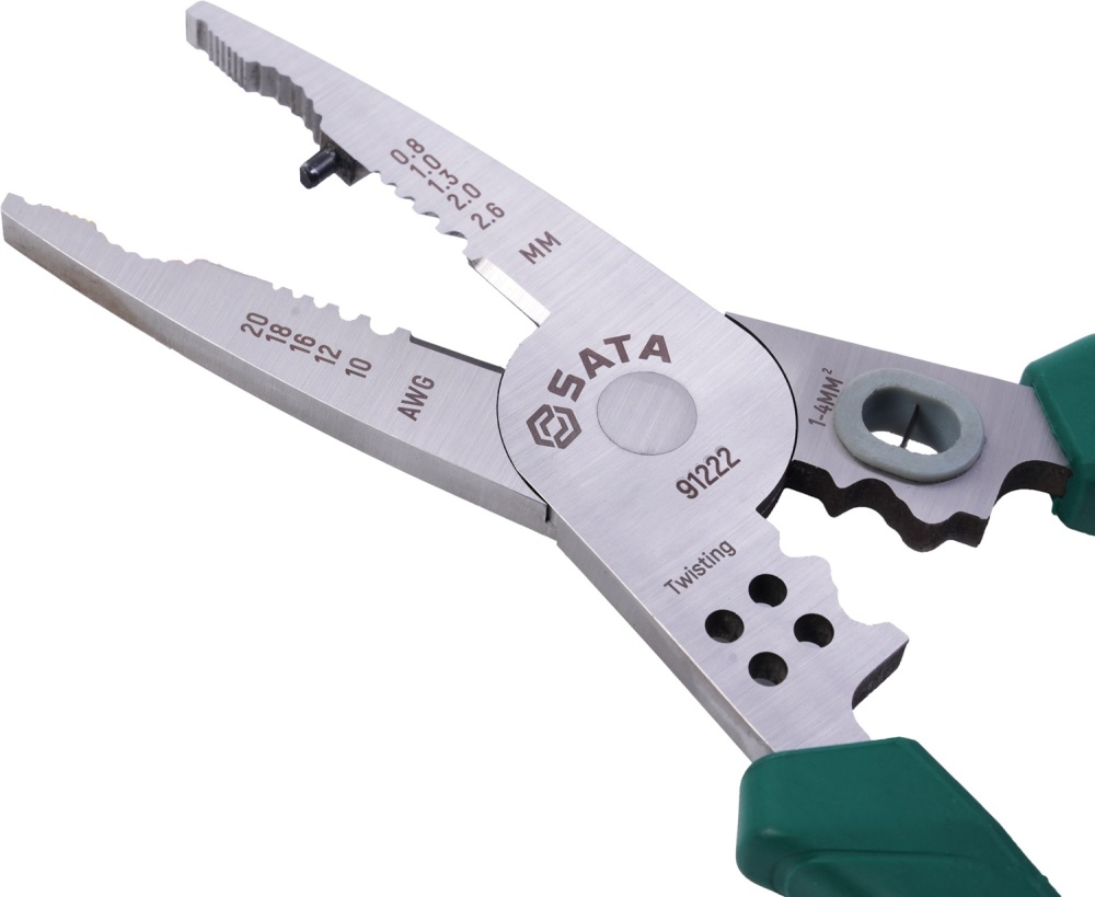 91222 SATA Lightweight Multi-Purpose Pliers 8"