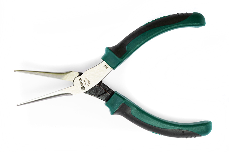 70617A SATA 6" High Leverage Mini Needle Nose Pliers