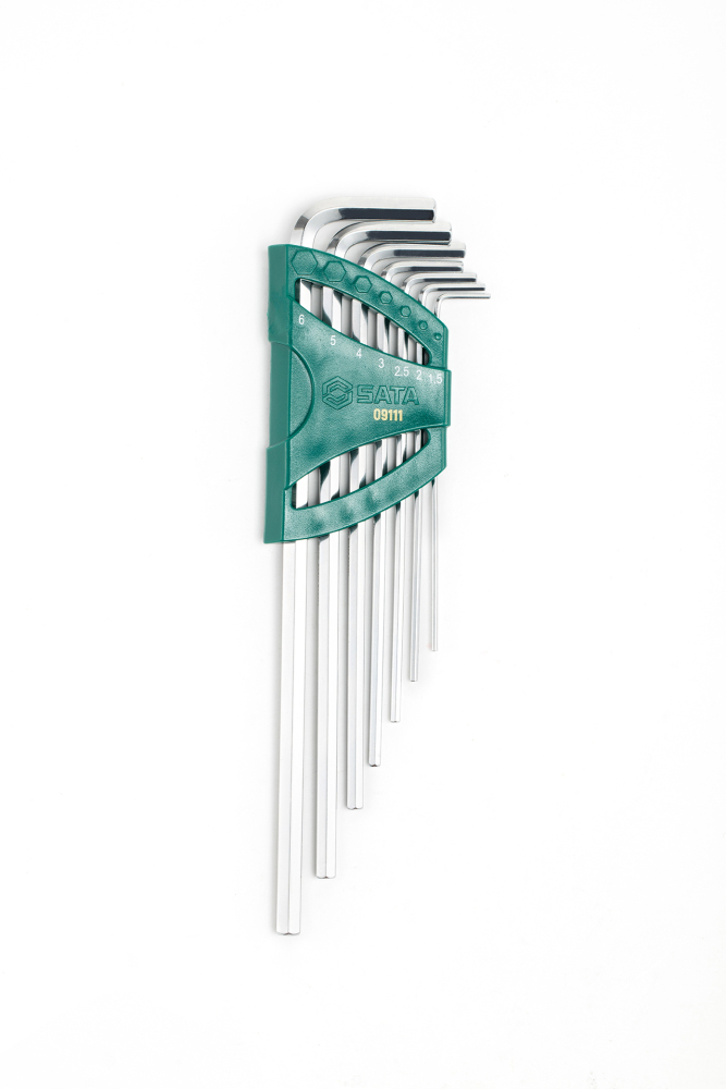 09111 SATA 7Pc. Extra Long arm Hex Key Set