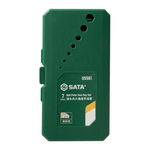 05561 SATA 7PC. BALL POINT HEX KEY SET