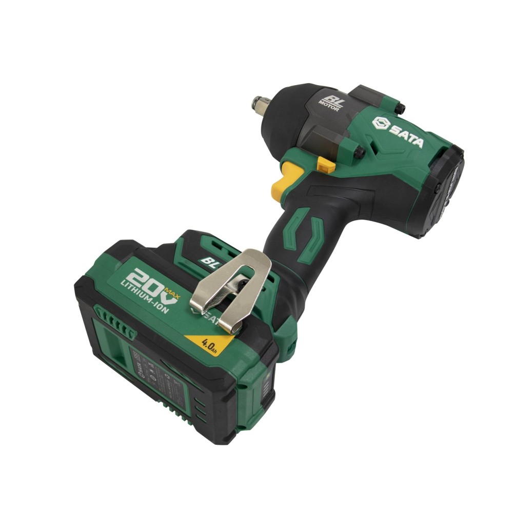151075U SATA 20V Li-Ion Brushless Impact Wrench 800N·m (4.0Ah*2)